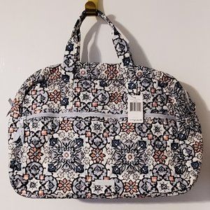 Vera Bradley Lisbon Medallion Medium Traveler Bag